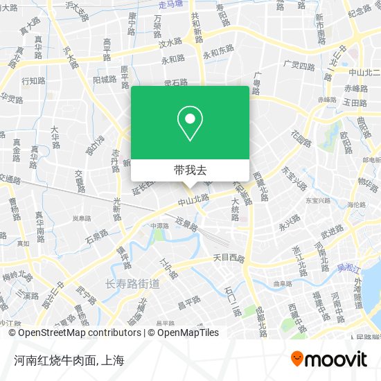 河南红烧牛肉面地图