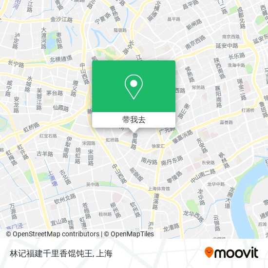 林记福建千里香馄饨王地图