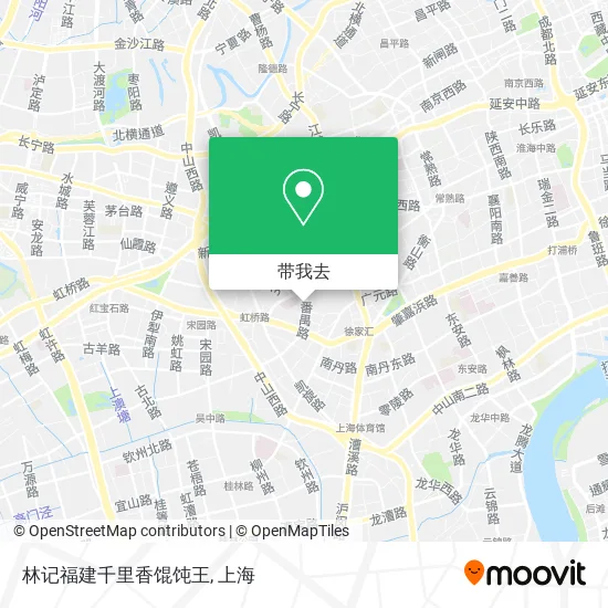 林记福建千里香馄饨王地图