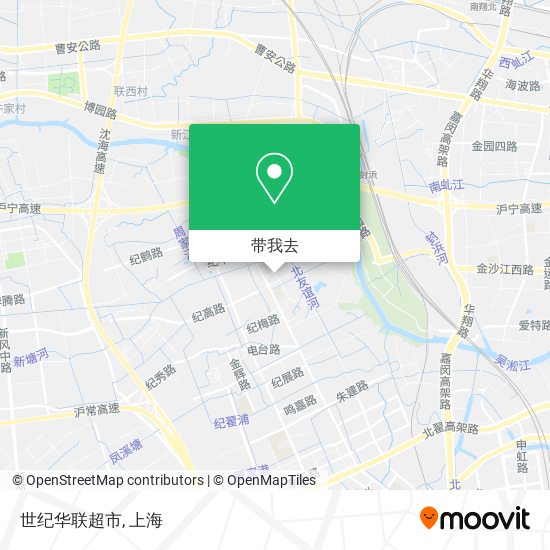 世纪华联超市地图