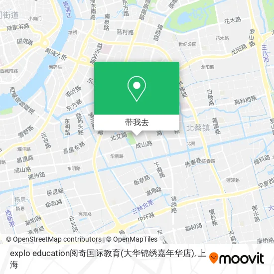 explo education阅奇国际教育(大华锦绣嘉年华店)地图