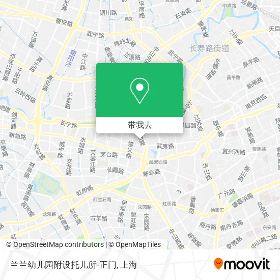 兰兰幼儿园附设托儿所-正门地图