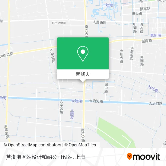 芦潮港网站设计帕绍公司设站地图