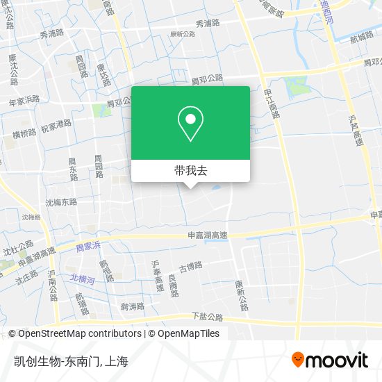 凯创生物-东南门地图
