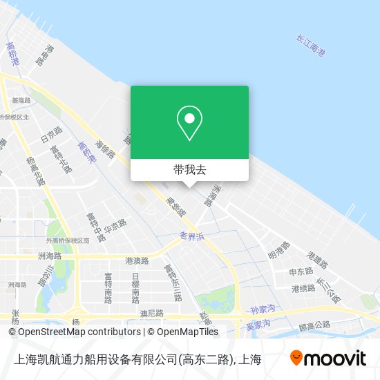 上海凯航通力船用设备有限公司(高东二路)地图
