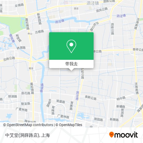 中艾堂(洞薛路店)地图