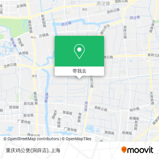 重庆鸡公煲(洞薛店)地图