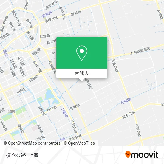 横仓公路地图