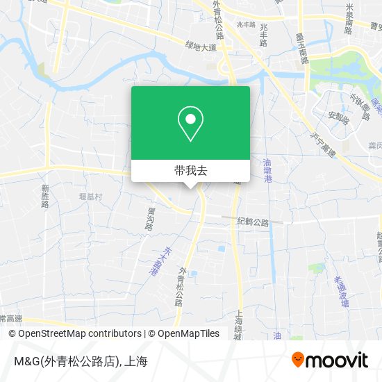 M&G(外青松公路店)地图