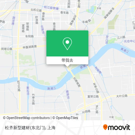 松齐新型建材(东北门)地图