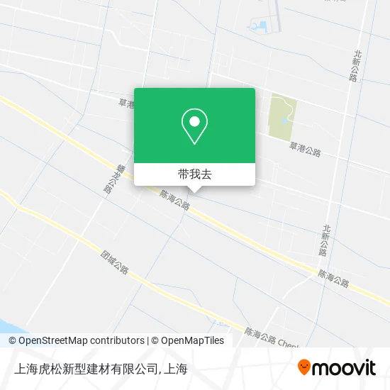上海虎松新型建材有限公司地图