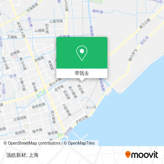 顶皓新材地图