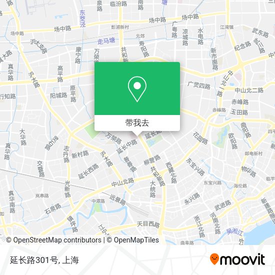 延长路301号地图