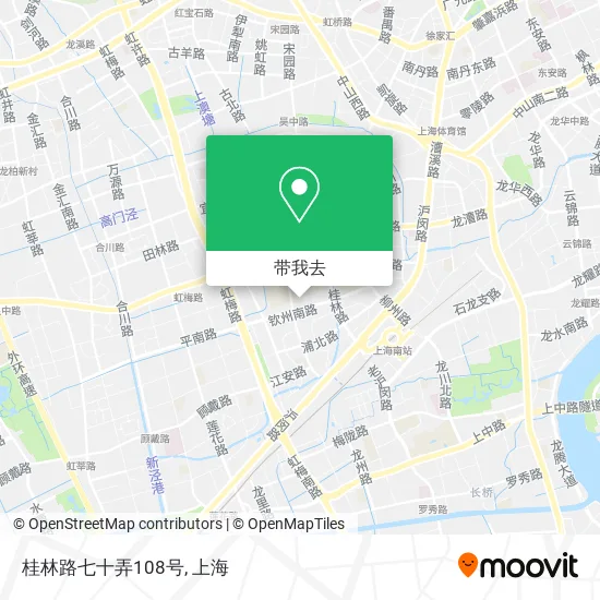 桂林路七十弄108号地图