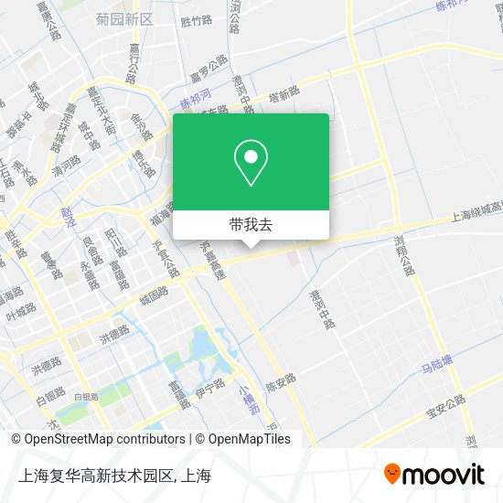 上海复华高新技术园区地图