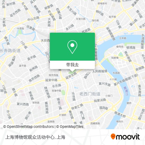 上海博物馆观众活动中心地图