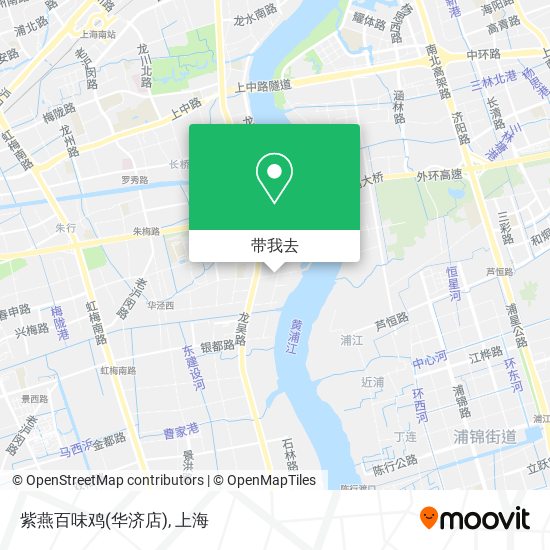 紫燕百味鸡(华济店)地图