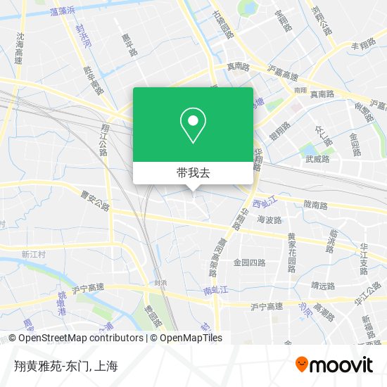 翔黄雅苑-东门地图