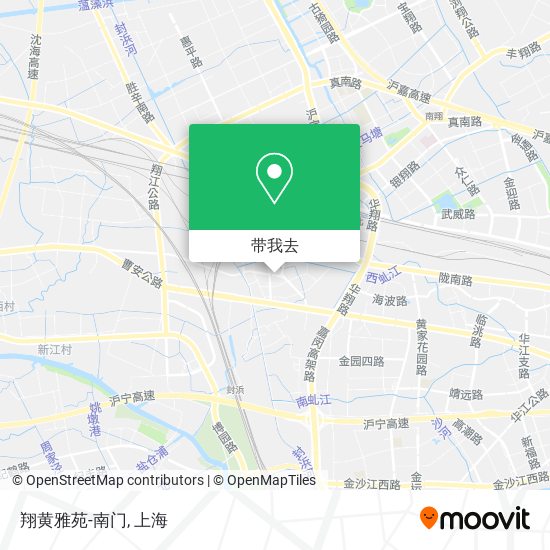 翔黄雅苑-南门地图
