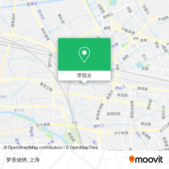 梦香烧烤地图