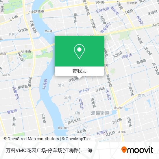 万科VMO花园广场-停车场(江梅路)地图