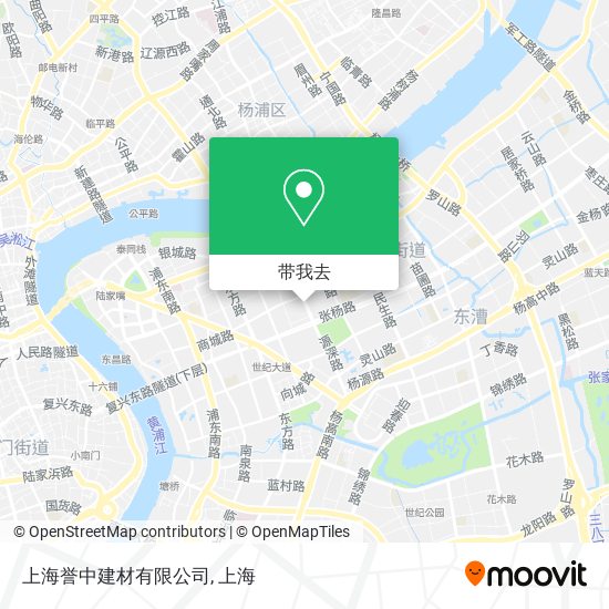 上海誉中建材有限公司地图