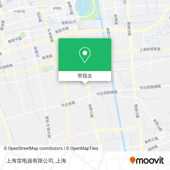 上海雷电器有限公司地图