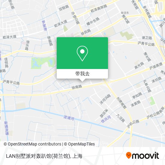 LAN别墅派对轰趴馆(荷兰馆)地图