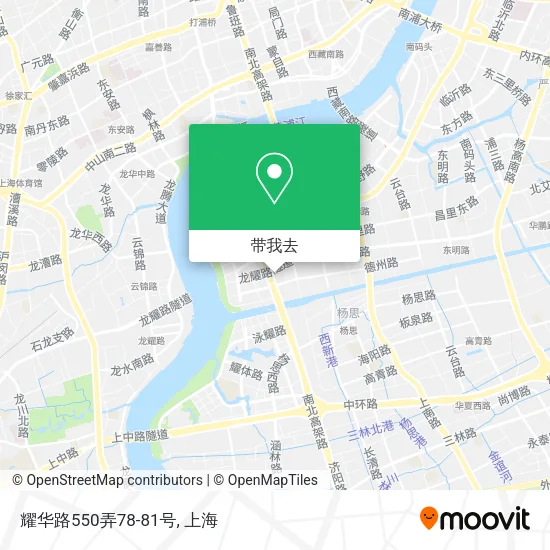 耀华路550弄78-81号地图