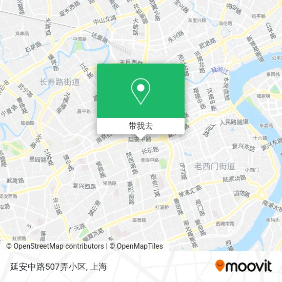 延安中路507弄小区地图