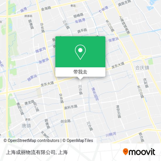 上海成丽物流有限公司地图