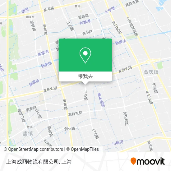 上海成丽物流有限公司地图