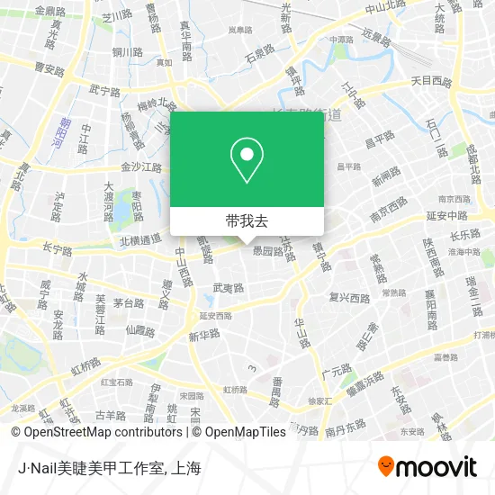 J·Nail美睫美甲工作室地图