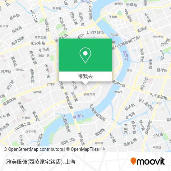 雅美服饰(西凌家宅路店)地图