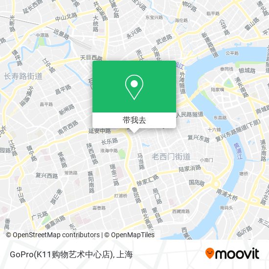 GoPro(K11购物艺术中心店)地图