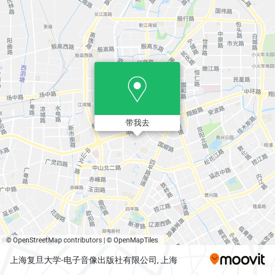 上海复旦大学-电子音像出版社有限公司地图