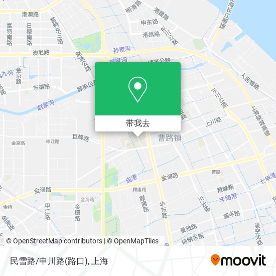 民雪路/申川路(路口)地图