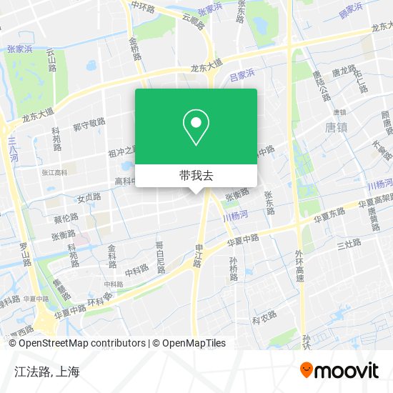 江法路地图