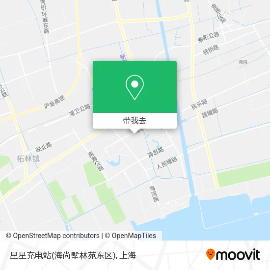 星星充电站(海尚墅林苑东区)地图
