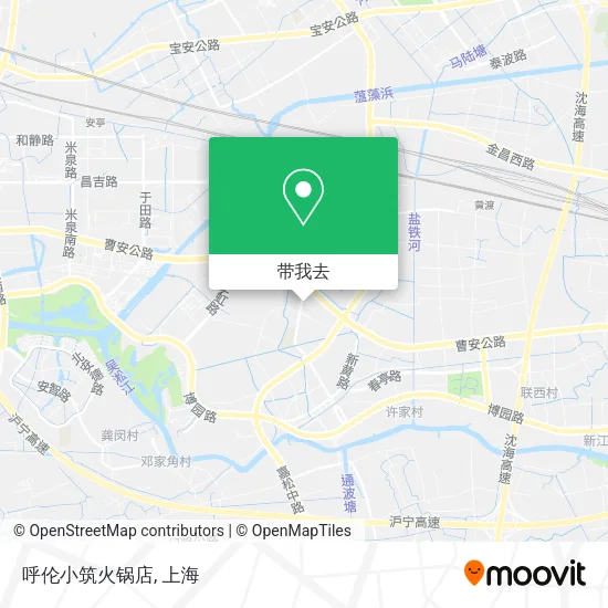呼伦小筑火锅店地图