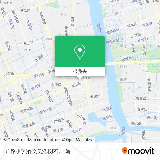 广路小学(作文吴泾校区)地图