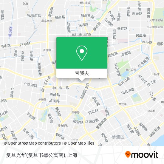 复旦光华(复旦书馨公寓南)地图