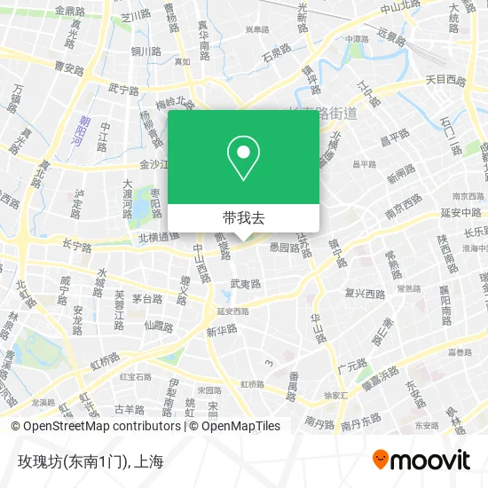 玫瑰坊(东南1门)地图