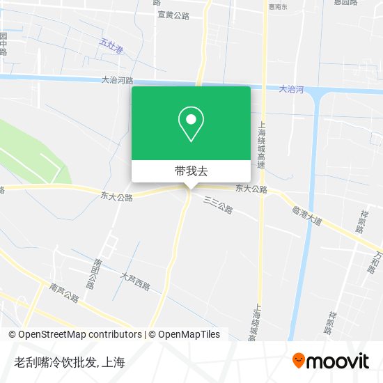 老刮嘴冷饮批发地图