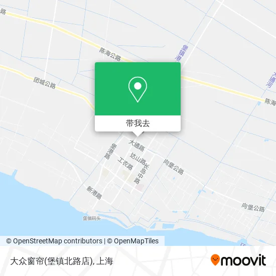 大众窗帘(堡镇北路店)地图