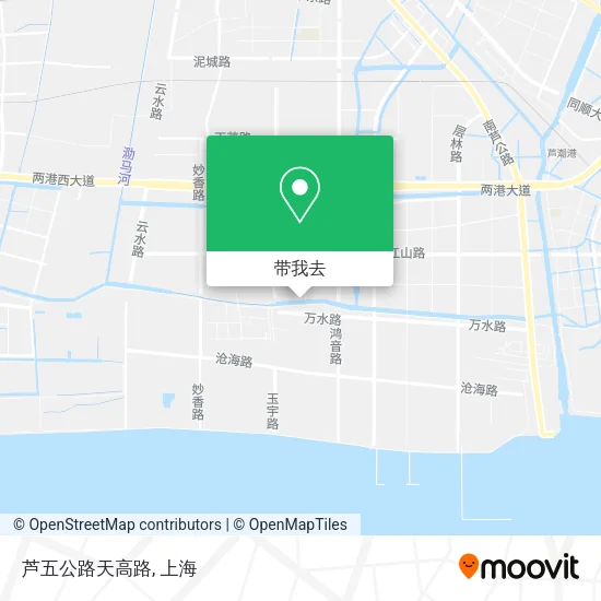 芦五公路天高路地图