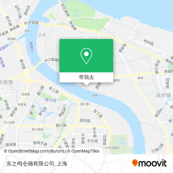 东之鸣仓储有限公司地图