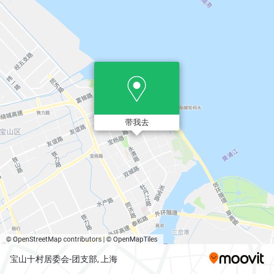 宝山十村居委会-团支部地图