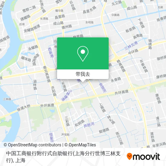 中国工商银行附行式自助银行(上海分行世博三林支行)地图