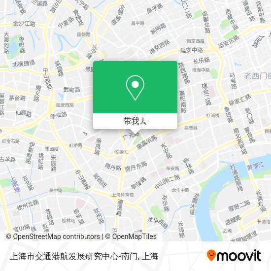 上海市交通港航发展研究中心-南门地图